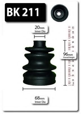 SHAFTEC BK211 Комплект пылника, приводной вал для FIAT PUNTO (Фиат Пунто) SHAFTEC BK211 Комплект пылника, приводной вал для FIAT PUNTO (Фиат Пунто)