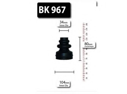 SHAFTEC BK967 Комплект пылника, приводной вал для PEUGEOT 407 (Пежо 407) SHAFTEC BK967 Комплект пылника, приводной вал для PEUGEOT 407 (Пежо 407)