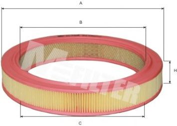 MFILTER A 110 Воздушный фильтр для MAZDA 626 II (Мазда 626 2) MFILTER A 110 Воздушный фильтр для MAZDA 626 II (Мазда 626 2)