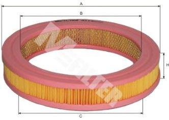MFILTER A 114 Воздушный фильтр для ROVER (Ровер) MFILTER A 114 Воздушный фильтр для ROVER (Ровер)