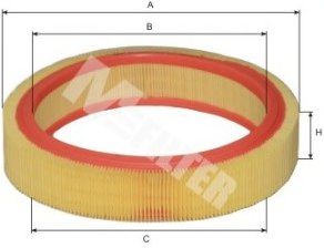 MFILTER A 117 Воздушный фильтр для RENAULT MEGANE I (Рено Меган 1) MFILTER A 117 Воздушный фильтр для RENAULT MEGANE I (Рено Меган 1)