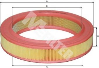 MFILTER A 127 Воздушный фильтр для OPEL ASCONA B (Опель Асcона б) MFILTER A 127 Воздушный фильтр для OPEL ASCONA B (Опель Асcона б)