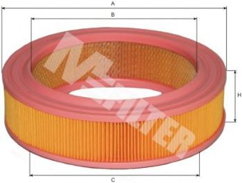MFILTER A 128 Воздушный фильтр для FORD GRANADA (Форд Гранада) MFILTER A 128 Воздушный фильтр для FORD GRANADA (Форд Гранада)