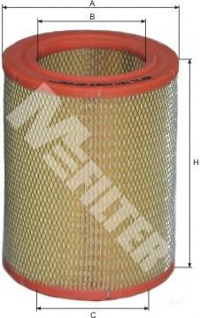 MFILTER A 263 Воздушный фильтр для FIAT (Фиат) MFILTER A 263 Воздушный фильтр для FIAT (Фиат)