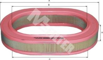MFILTER A 509 Воздушный фильтр для MITSUBISHI ETERNA III (Митсубиши/митсубиси Этэрна 3) MFILTER A 509 Воздушный фильтр для MITSUBISHI ETERNA III (Митсубиши/митсубиси Этэрна 3)