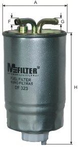 MFILTER DF 323 Топливный фильтр для ROVER 45 (Ровер 45) MFILTER DF 323 Топливный фильтр для ROVER 45 (Ровер 45)