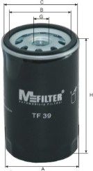 MFILTER TF 39 Масляный фильтр для VOLKSWAGEN (Фольксваген) MFILTER TF 39 Масляный фильтр для VOLKSWAGEN (Фольксваген)