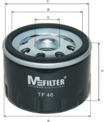 MFILTER TF 46 Масляный фильтр для RENAULT ALLIANCE (Рено Аллианcэ) MFILTER TF 46 Масляный фильтр для RENAULT ALLIANCE (Рено Аллианcэ)