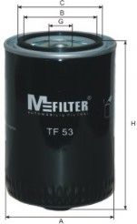 MFILTER TF 53 Масляный фильтр для VOLKSWAGEN (Фольксваген) MFILTER TF 53 Масляный фильтр для VOLKSWAGEN (Фольксваген)