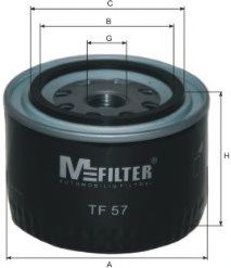 MFILTER TF 57 Масляный фильтр для RENAULT ESTAFETTE (Рено Эстафэттэ) MFILTER TF 57 Масляный фильтр для RENAULT ESTAFETTE (Рено Эстафэттэ)