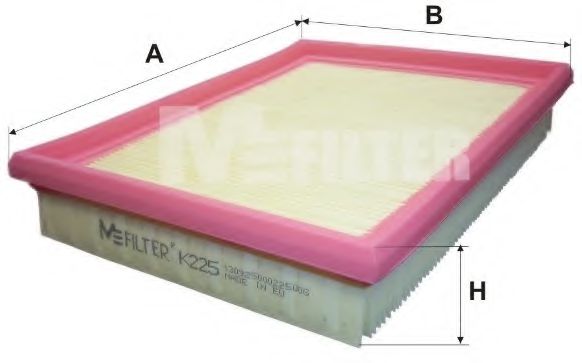 MFILTER K 225 Воздушный фильтр для OPEL (Опель) MFILTER K 225 Воздушный фильтр для OPEL (Опель)