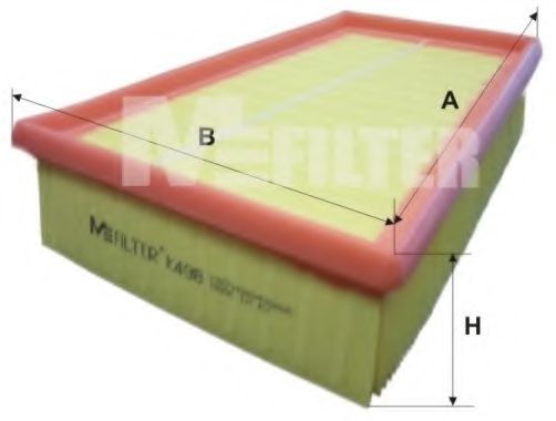 MFILTER K 498 Воздушный фильтр для RENAULT (Рено) MFILTER K 498 Воздушный фильтр для RENAULT (Рено)