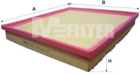 MFILTER K 726 Воздушный фильтр для OPEL (Опель) MFILTER K 726 Воздушный фильтр для OPEL (Опель)