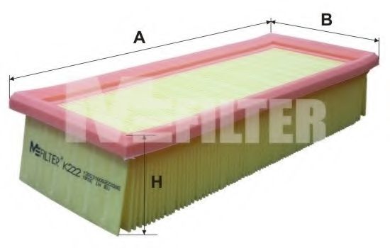 MFILTER K 222 Воздушный фильтр для ROVER 400 (Ровер 400) MFILTER K 222 Воздушный фильтр для ROVER 400 (Ровер 400)