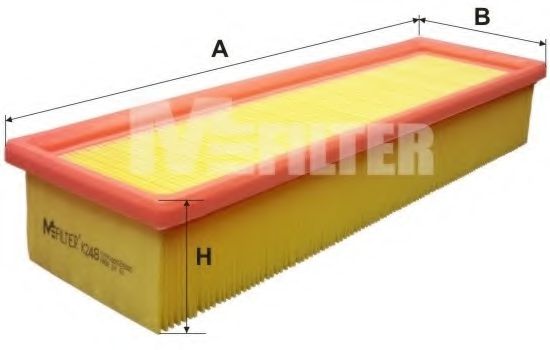 MFILTER K 248 Воздушный фильтр для RENAULT (Рено) MFILTER K 248 Воздушный фильтр для RENAULT (Рено)