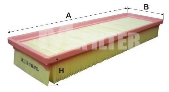 MFILTER K 748 Воздушный фильтр для CITROËN C3 II (CитроËн С3 2) MFILTER K 748 Воздушный фильтр для CITROËN C3 II (CитроËн С3 2)