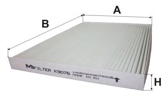 MFILTER K 9076 Фильтр, воздух во внутренном пространстве для NISSAN X-TRAIL (Ниссан Х-трэл) MFILTER K 9076 Фильтр, воздух во внутренном пространстве для NISSAN X-TRAIL (Ниссан Х-трэл)