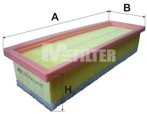 MFILTER K 7041 Воздушный фильтр для FIAT 500 C (Фиат 500 c) MFILTER K 7041 Воздушный фильтр для FIAT 500 C (Фиат 500 c)