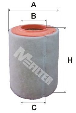MFILTER A 843/1 Воздушный фильтр для FIAT (Фиат) MFILTER A 843/1 Воздушный фильтр для FIAT (Фиат)