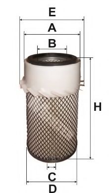 MFILTER A 835 Воздушный фильтр для NISSAN URVAN (Ниссан Урvан) MFILTER A 835 Воздушный фильтр для NISSAN URVAN (Ниссан Урvан)