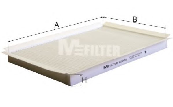 MFILTER K 9024 Фильтр, воздух во внутренном пространстве для KIA (Киа) MFILTER K 9024 Фильтр, воздух во внутренном пространстве для KIA (Киа)