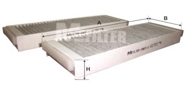 MFILTER K 987C-2 Фильтр, воздух во внутренном пространстве для AUDI (Ауди) MFILTER K 987C-2 Фильтр, воздух во внутренном пространстве для AUDI (Ауди)
