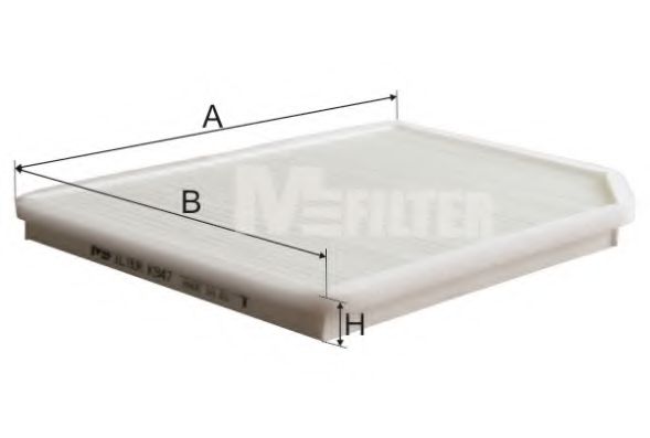 MFILTER K 947 Фильтр, воздух во внутренном пространстве для RENAULT (Рено) MFILTER K 947 Фильтр, воздух во внутренном пространстве для RENAULT (Рено)