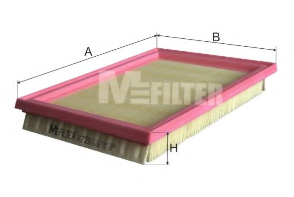 MFILTER K 729 Воздушный фильтр для MAZDA 2 (Мазда 2) MFILTER K 729 Воздушный фильтр для MAZDA 2 (Мазда 2)