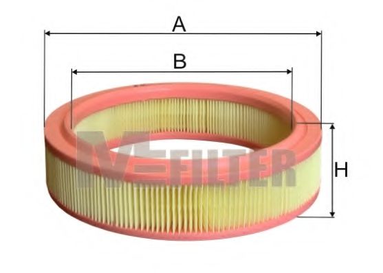 MFILTER A 8070 Воздушный фильтр для RENAULT SUPER 5 (Рено Супэр 5) MFILTER A 8070 Воздушный фильтр для RENAULT SUPER 5 (Рено Супэр 5)