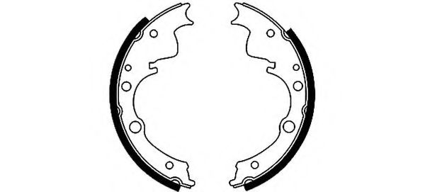 HELLA PAGID 8DB 355 000-751 Тормозные колодоки для IVECO DAILY III (Ивеко Даилъ 3) HELLA PAGID 8DB 355 000-751 Тормозные колодоки для IVECO DAILY III (Ивеко Даилъ 3)