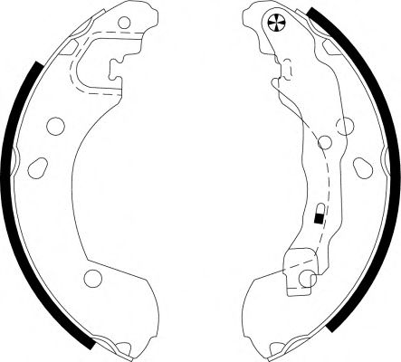HELLA PAGID 8DB 355 002-801 Тормозные колодоки для NISSAN VERSA NOTE (Ниссан Vэрса нотэ) HELLA PAGID 8DB 355 002-801 Тормозные колодоки для NISSAN VERSA NOTE (Ниссан Vэрса нотэ)