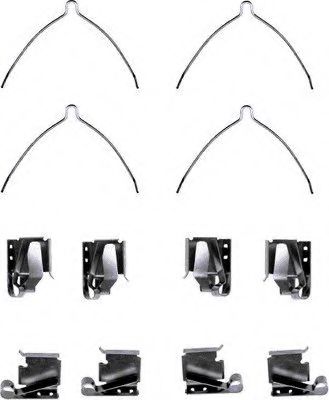 HELLA PAGID 8DZ 355 202-921 Комплектующие, колодки дискового тормоза для TOYOTA CARINA E (Тойота/тоета Карина е) HELLA PAGID 8DZ 355 202-921 Комплектующие, колодки дискового тормоза для TOYOTA CARINA E (Тойота/тоета Карина е)