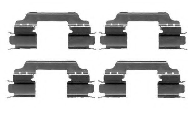 HELLA PAGID 8DZ 355 203-151 Комплектующие, колодки дискового тормоза для MERCEDES-BENZ CITAN (Мэрcэдэс-бэнз Cитан) HELLA PAGID 8DZ 355 203-151 Комплектующие, колодки дискового тормоза для MERCEDES-BENZ CITAN (Мэрcэдэс-бэнз Cитан)