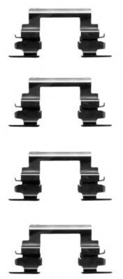 HELLA PAGID 8DZ 355 203-721 Комплектующие, колодки дискового тормоза для MITSUBISHI LANCER (Митсубиши/митсубиси Ланcэр) HELLA PAGID 8DZ 355 203-721 Комплектующие, колодки дискового тормоза для MITSUBISHI LANCER (Митсубиши/митсубиси Ланcэр)