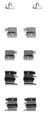 HELLA PAGID 8DZ 355 203-861 Комплектующие, колодки дискового тормоза для TOYOTA (Тойота/тоета) HELLA PAGID 8DZ 355 203-861 Комплектующие, колодки дискового тормоза для TOYOTA (Тойота/тоета)