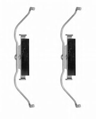 HELLA PAGID 8DZ 355 201-531 комплект принадлежностей, тормозной суппорт для VOLKSWAGEN COMBI (Фольксваген Cомби) HELLA PAGID 8DZ 355 201-531 комплект принадлежностей, тормозной суппорт для VOLKSWAGEN COMBI (Фольксваген Cомби)