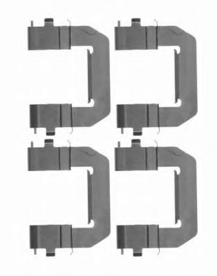 HELLA PAGID 8DZ 355 204-221 Комплектующие, колодки дискового тормоза для SAAB (Сааб) HELLA PAGID 8DZ 355 204-221 Комплектующие, колодки дискового тормоза для SAAB (Сааб)