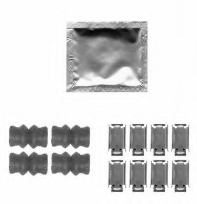 HELLA PAGID 8DZ 355 204-251 Комплектующие, колодки дискового тормоза для SAAB (Сааб) HELLA PAGID 8DZ 355 204-251 Комплектующие, колодки дискового тормоза для SAAB (Сааб)