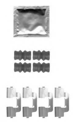 HELLA PAGID 8DZ 355 204-271 Комплектующие, колодки дискового тормоза для CITROËN DS5 (CитроËн Дс5) HELLA PAGID 8DZ 355 204-271 Комплектующие, колодки дискового тормоза для CITROËN DS5 (CитроËн Дс5)