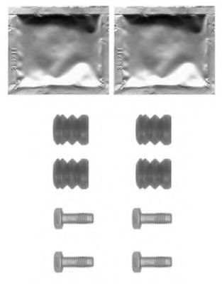 HELLA PAGID 8DZ 355 201-581 комплект принадлежностей, тормозной суппорт для PEUGEOT (Пежо) HELLA PAGID 8DZ 355 201-581 комплект принадлежностей, тормозной суппорт для PEUGEOT (Пежо)