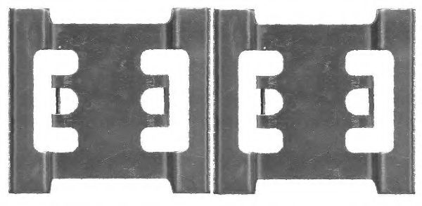 HELLA PAGID 8DZ 355 205-141 Комплектующие, колодки дискового тормоза для OPEL (Опель) HELLA PAGID 8DZ 355 205-141 Комплектующие, колодки дискового тормоза для OPEL (Опель)