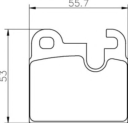 HELLA PAGID 8DB 355 017-511 Тормозные колодки для BMW (Бмв) HELLA PAGID 8DB 355 017-511 Тормозные колодки для BMW (Бмв)