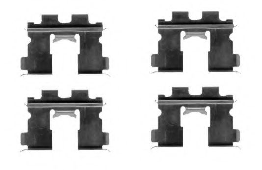 HELLA PAGID 8DZ 355 205-341 Комплектующие, колодки дискового тормоза для SUZUKI JIMNY SIERRA (Сузуки Жимнъ сиэрра) HELLA PAGID 8DZ 355 205-341 Комплектующие, колодки дискового тормоза для SUZUKI JIMNY SIERRA (Сузуки Жимнъ сиэрра)