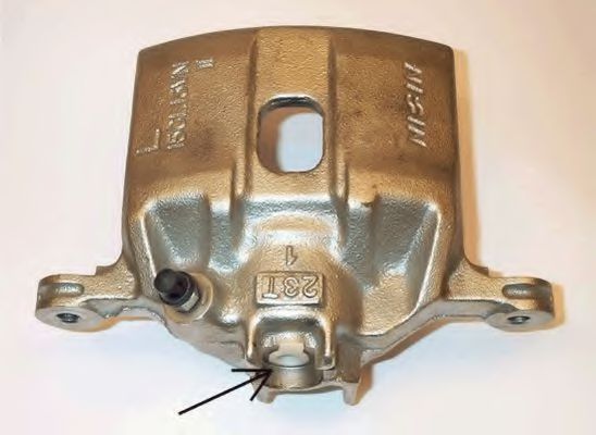 HELLA PAGID 8AC 355 388-331 Тормозной суппорт для HONDA CIVIC V (Хонда Цивик 5)