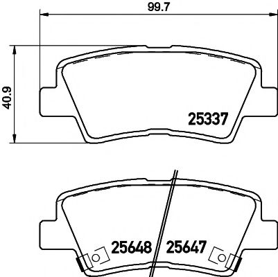 HELLA PAGID 8DB 355 020-371 Тормозные колодки для HYUNDAI GRANDEUR (Хендай Грандэур) HELLA PAGID 8DB 355 020-371 Тормозные колодки для HYUNDAI GRANDEUR (Хендай Грандэур)