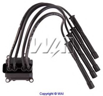 WAIglobal ISCL02 Комплект проводов зажигания для RENAULT MODUS / GRAND MODUS (Рено Модус / гранд модус) WAIglobal ISCL02 Комплект проводов зажигания для RENAULT MODUS / GRAND MODUS (Рено Модус / гранд модус)