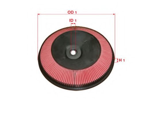 SAKURA AUTOMOTIVE A-1836 Воздушный фильтр для NISSAN NX/NXR (Ниссан Нx/нxр) SAKURA AUTOMOTIVE A-1836 Воздушный фильтр для NISSAN NX/NXR (Ниссан Нx/нxр)