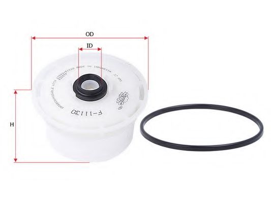 SAKURA AUTOMOTIVE F-11130 Топливный фильтр для TOYOTA LAND CRUISER 200 (Тойота/тоета Ленд крузер 200) SAKURA AUTOMOTIVE F-11130 Топливный фильтр для TOYOTA LAND CRUISER 200 (Тойота/тоета Ленд крузер 200)