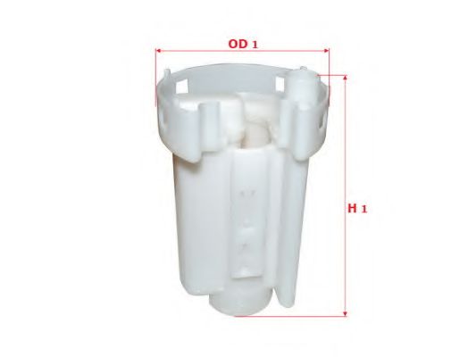 SAKURA AUTOMOTIVE FS-1729 Топливный фильтр для MAZDA 323 S VI (Мазда 323 с6) SAKURA AUTOMOTIVE FS-1729 Топливный фильтр для MAZDA 323 S VI (Мазда 323 с6)