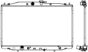 SAKURA AUTOMOTIVE 3071-1011 Радиатор, охлаждение двигателя для HONDA ACCORD VII ER (Хонда Аккорд 7 ер) SAKURA AUTOMOTIVE 3071-1011 Радиатор, охлаждение двигателя для HONDA ACCORD VII ER (Хонда Аккорд 7 ер)